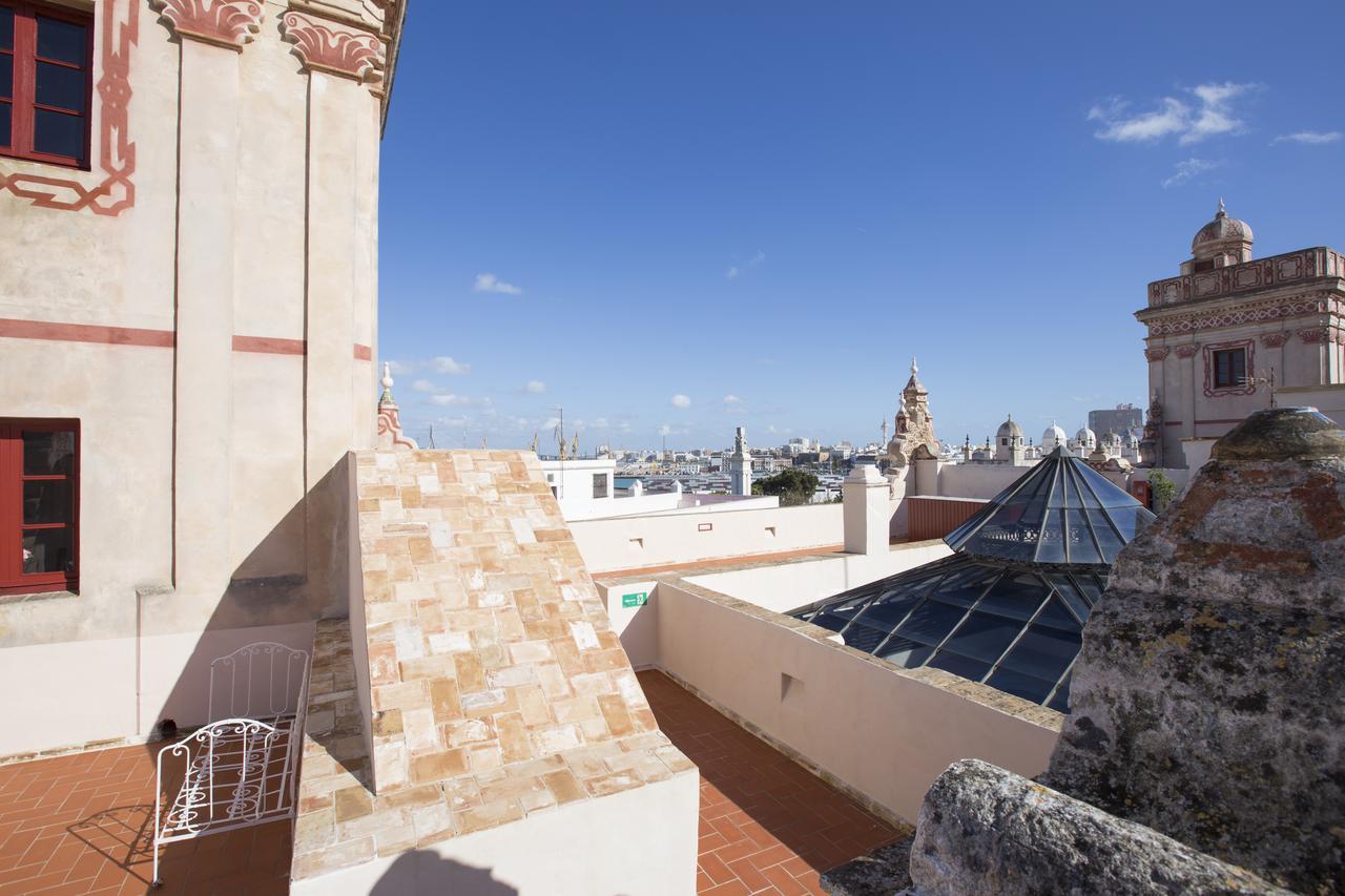 Hotel Casa De Las Cuatro Torres Cádiz Exterior foto