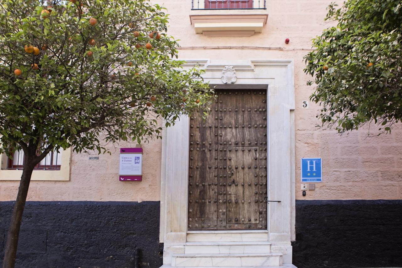 Hotel Casa De Las Cuatro Torres Cádiz Exterior foto