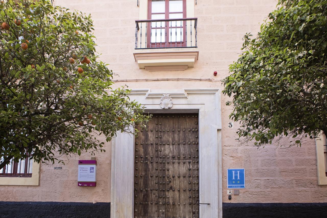 Hotel Casa De Las Cuatro Torres Cádiz Exterior foto